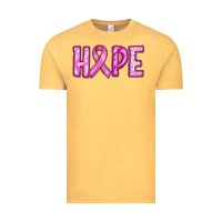 Vintage Mustard Western Hope Breast Cancer Vintage Tee - RanaPortraitStore