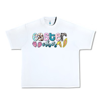 White Easter vibes Easter Day Urban Heavy Tee - HowdyJamesFarm