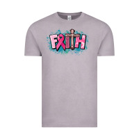 Cancer Faith Cross Vintage Tee | Teevron