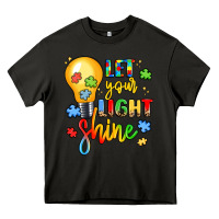 Asphalt let your light shine Heavy Core Tee - LillyAllenDesigns