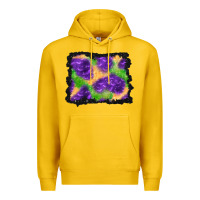 Lemon halloween spooky bat background Premium Hoodie - BundleAndBundleShop