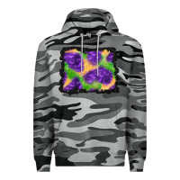 Slate Camo halloween spooky bat background Premium Hoodie - BundleAndBundleShop