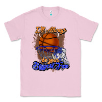Bubblegum Pink I'll always be your biggest fan basketball Classic Tee - NancyCooperArtShop