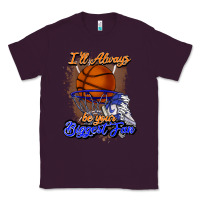 Plum I'll always be your biggest fan basketball Classic Tee - NancyCooperArtShop