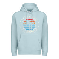 Blue Mist Oceanside California Ca Vintage Retro 70S Premium Hoodie - lanVoArt