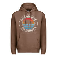 Chestnut Oceanside California Ca Vintage Retro 70S Premium Hoodie - lanVoArt
