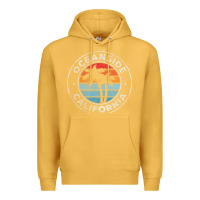 Mustard Oceanside California Ca Vintage Retro 70S Premium Hoodie - lanVoArt