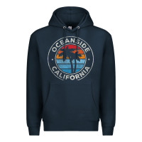 Navy Oceanside California Ca Vintage Retro 70S Premium Hoodie - lanVoArt