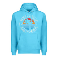 Ocean Blue Oceanside California Ca Vintage Retro 70S Premium Hoodie - lanVoArt