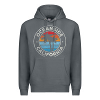 Rock Oceanside California Ca Vintage Retro 70S Premium Hoodie - lanVoArt