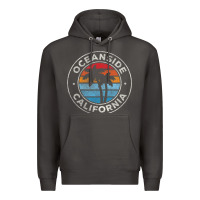 Smoke Oceanside California Ca Vintage Retro 70S Premium Hoodie - lanVoArt