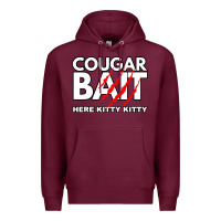Burgundy cougar bait funny halloween costume older woman younger man Premium Hoodie - lanVoArt