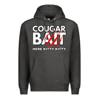 Charcoal Heather cougar bait funny halloween costume older woman younger man Premium Hoodie - lanVoArt