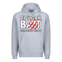 Heather Grey cougar bait funny halloween costume older woman younger man Premium Hoodie - lanVoArt