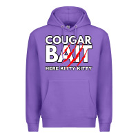 Purple cougar bait funny halloween costume older woman younger man Premium Hoodie - lanVoArt