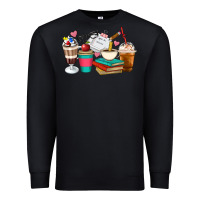 Black Teacher Coffee Cups Premium Sweatshirt - Artiststas