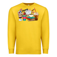 Lemon Teacher Coffee Cups Premium Sweatshirt - Artiststas