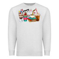 Oatmeal Heather Teacher Coffee Cups Premium Sweatshirt - Artiststas