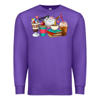 Purple Teacher Coffee Cups Premium Sweatshirt - Artiststas