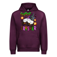 Mauve Wine ghost crusher Urban Hoodie - AdoDesignShop