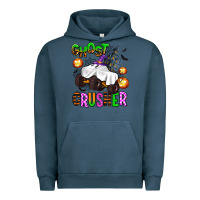 Pigment Midnight Navy ghost crusher Urban Hoodie - AdoDesignShop