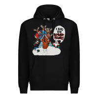 Black i said the schmitt house Premium Hoodie - lanVoArt