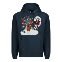 Navy i said the schmitt house Premium Hoodie - lanVoArt