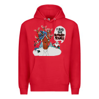 Red i said the schmitt house Premium Hoodie - lanVoArt