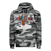 Slate Camo i said the schmitt house Premium Hoodie - lanVoArt