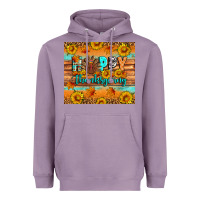 Lavender Happy Thanksgiving Heavyweight Hoodie - Artiststas