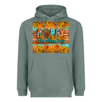 Sage Happy Thanksgiving Heavyweight Hoodie - Artiststas