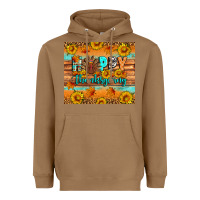 Toasted Coconut Happy Thanksgiving Heavyweight Hoodie - Artiststas