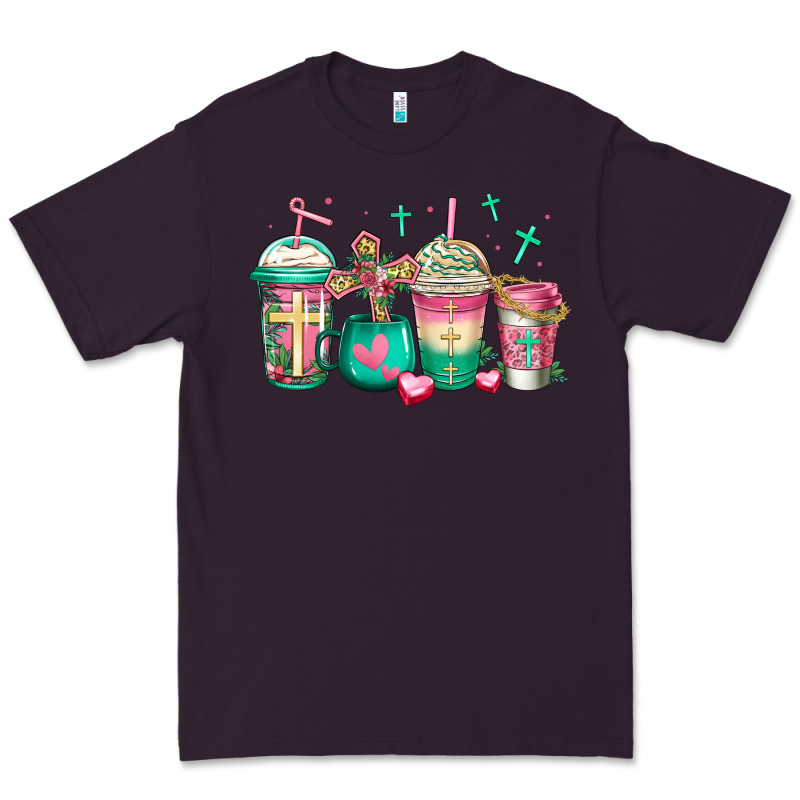 Religious Christian Coffee Cups Premium Tee by Jasminsmagicworld | Teevron