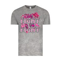Cloud Rock Her fight is our fight Cancer Awareness Vintage Tee - HowdyJamesFarm