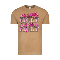 Vintage Camel Her fight is our fight Cancer Awareness Vintage Tee - HowdyJamesFarm