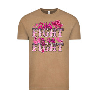 Her Fight Is Our Fight Cancer Awareness Vintage Tee | Teevron
