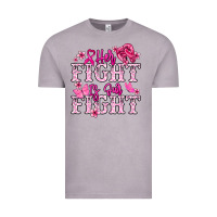 Vintage Zinc Her fight is our fight Cancer Awareness Vintage Tee - HowdyJamesFarm