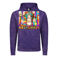 Cloud Purple easter day rabbit Vintage Hoodie - TumblerDesignByShophia