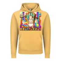Easter Day Rabbit Vintage Hoodie | Teevron