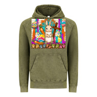 Vintage Olive easter day rabbit Vintage Hoodie - TumblerDesignByShophia