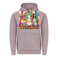 Vintage Zinc easter day rabbit Vintage Hoodie - TumblerDesignByShophia
