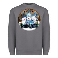 Storm Chillin With My Snowmies Heavyweight Sweatshirt - FaDigitalArtStudio