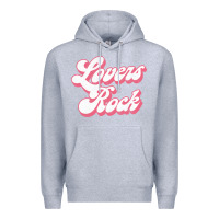Heather Grey Lovers Rock Reggae Lover Gift Premium Hoodie - lanVoArt