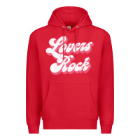 Red Lovers Rock Reggae Lover Gift Premium Hoodie - lanVoArt