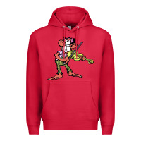 Cardinal the iommi monkey Premium Hoodie - lanVoArt