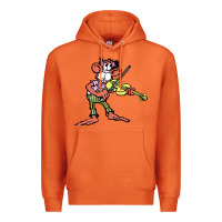 Carrot the iommi monkey Premium Hoodie - lanVoArt