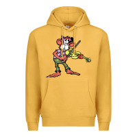 Mustard the iommi monkey Premium Hoodie - lanVoArt