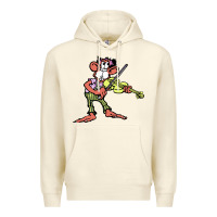 Sandshell the iommi monkey Premium Hoodie - lanVoArt