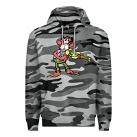 Slate Camo the iommi monkey Premium Hoodie - lanVoArt