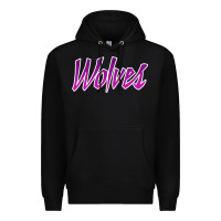 Black Timberwolves Prince Jersey gift Premium Hoodie - lanVoArt
